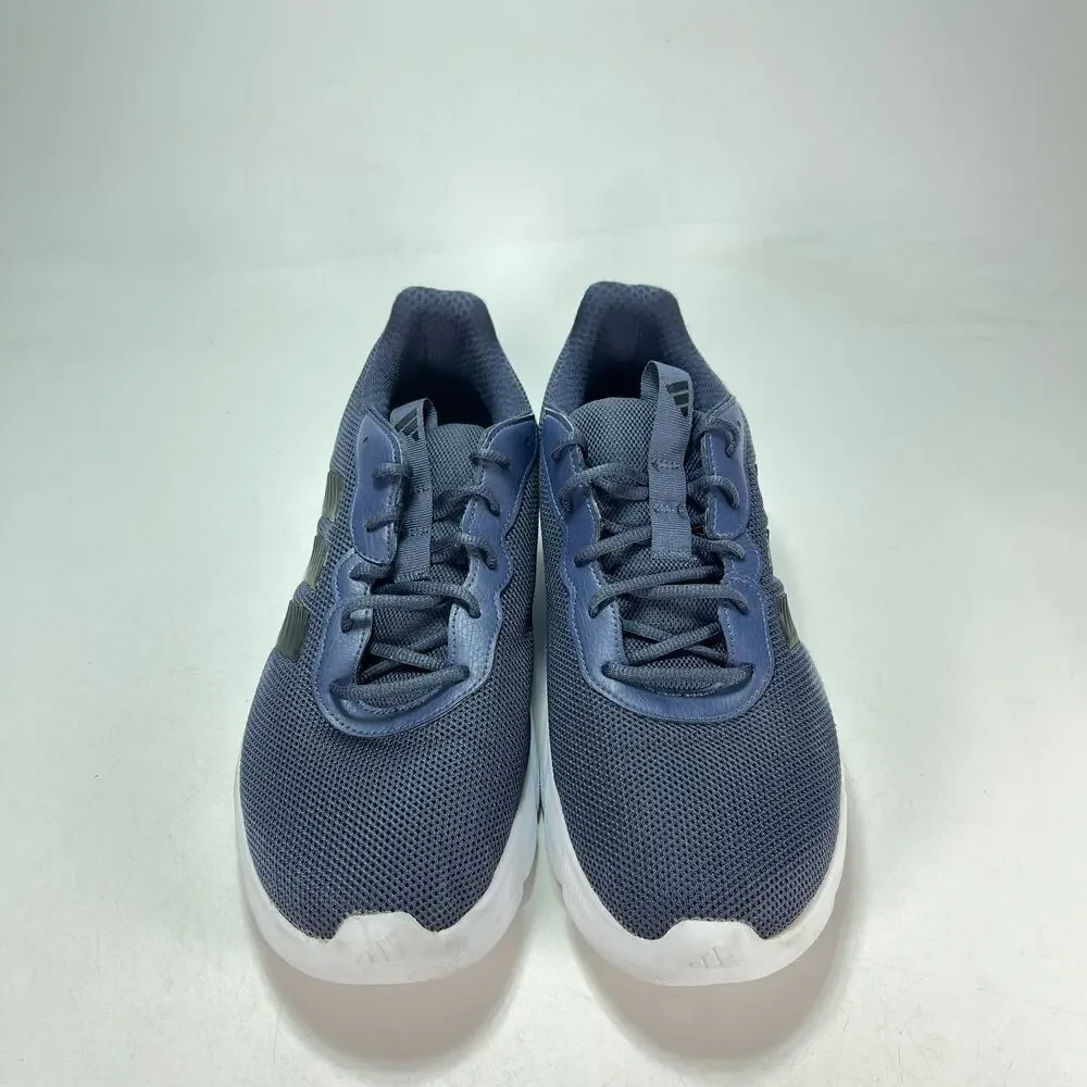 adidas Cloudfoam Flex Laces Blue Running Shoes Sneakers HQ4853 Men's Size 12